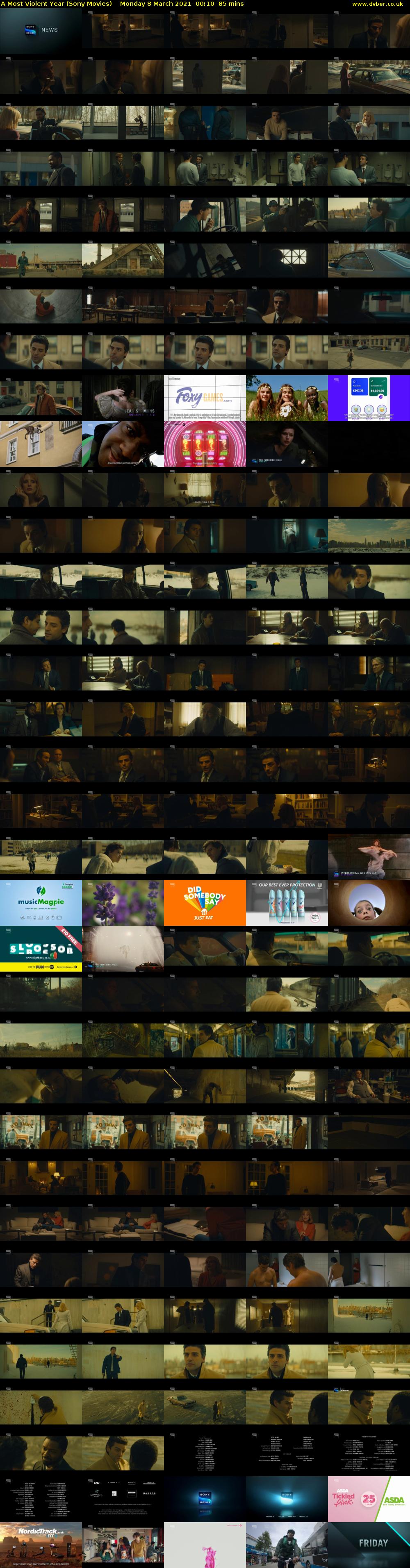 A Most Violent Year (Sony Movies) Monday 8 March 2021 00:10 - 01:35