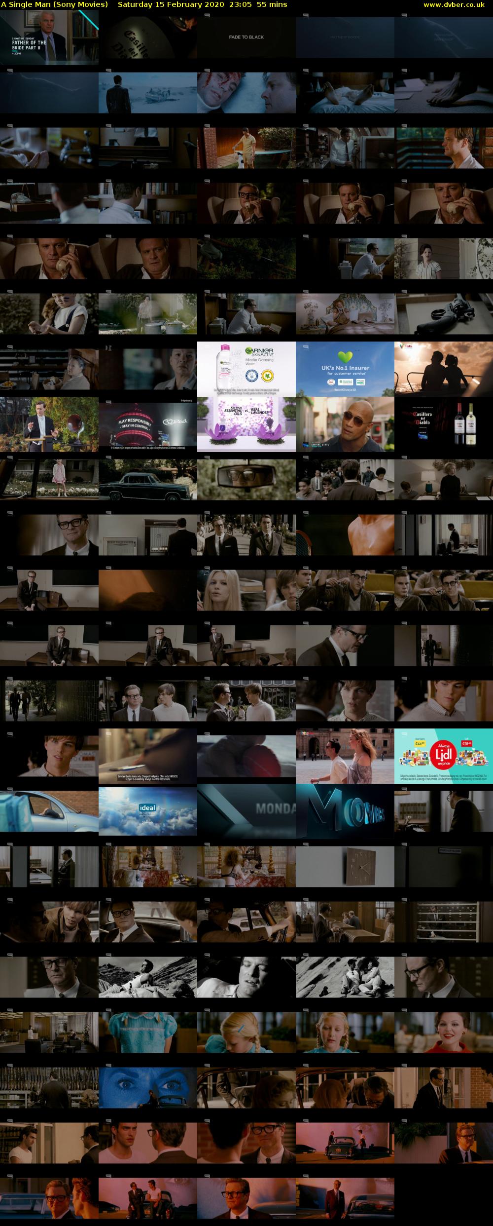 A Single Man (Sony Movies) Saturday 15 February 2020 23:05 - 00:00