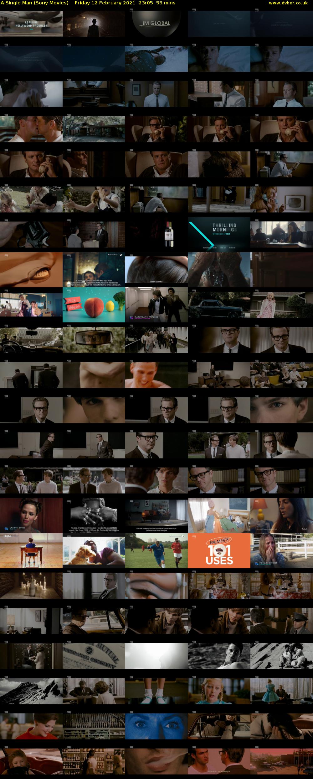 A Single Man (Sony Movies) Friday 12 February 2021 23:05 - 00:00