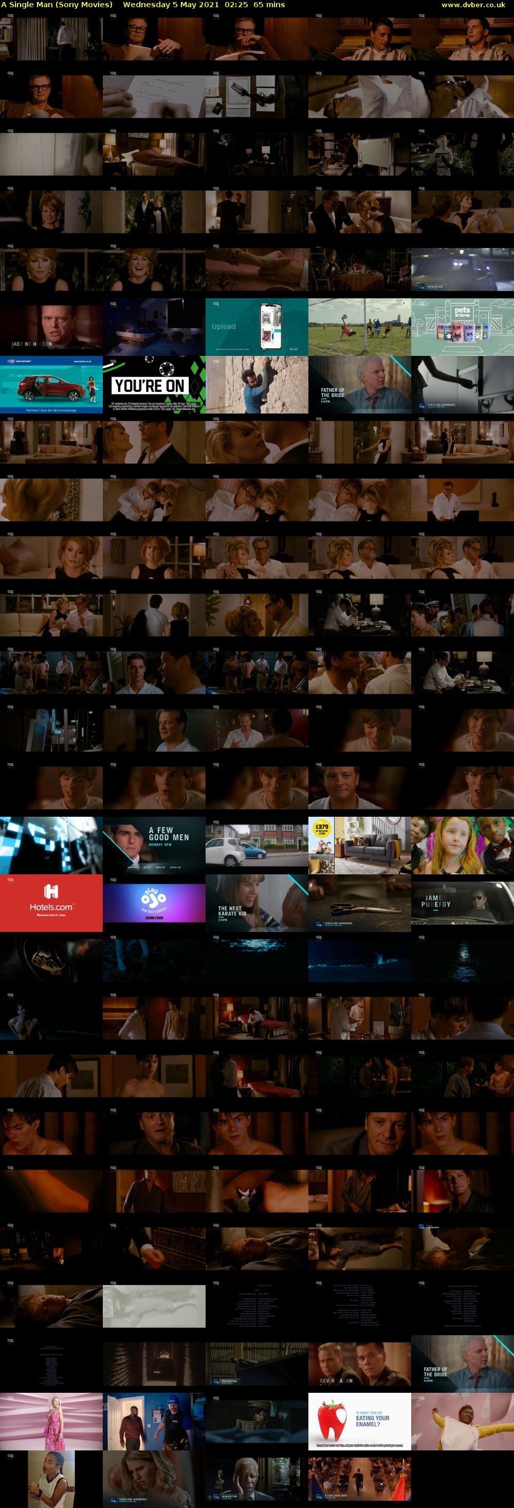 A Single Man (Sony Movies) Wednesday 5 May 2021 02:25 - 03:30