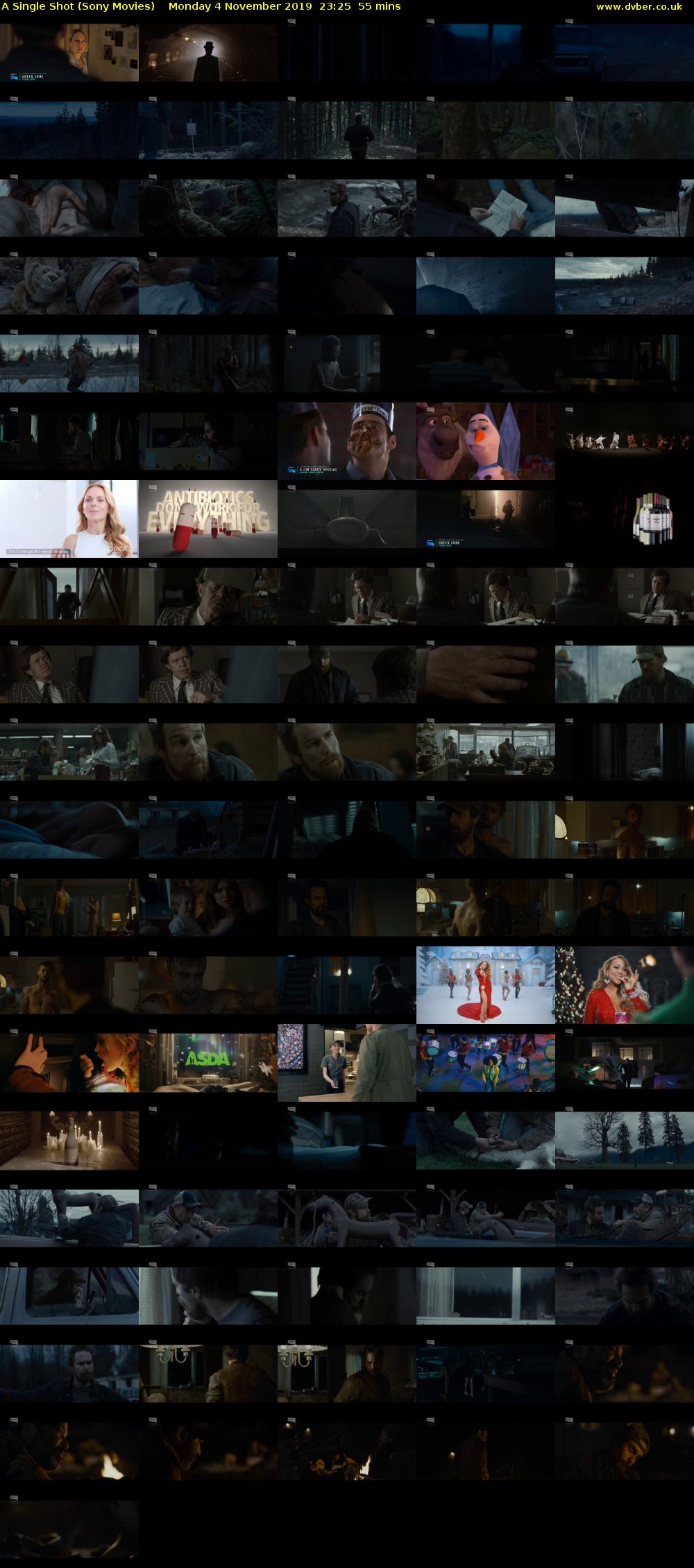 A Single Shot (Sony Movies) Monday 4 November 2019 23:25 - 00:20