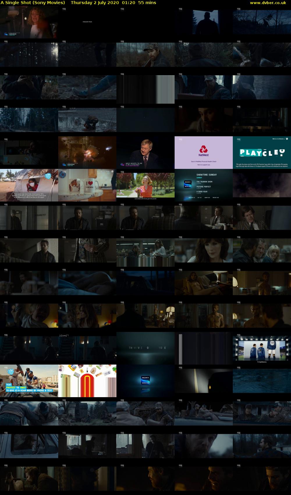 A Single Shot (Sony Movies) Thursday 2 July 2020 01:20 - 02:15