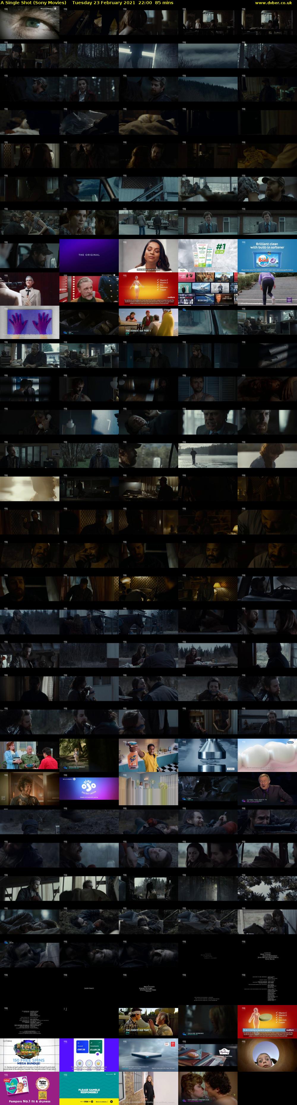 A Single Shot (Sony Movies) Tuesday 23 February 2021 22:00 - 23:25