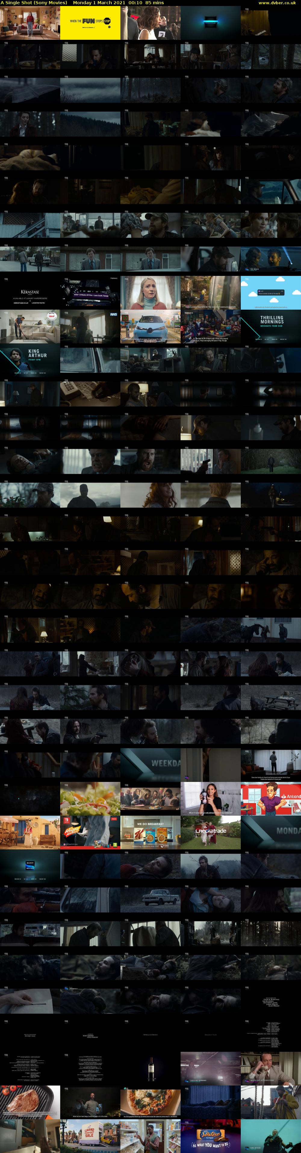 A Single Shot (Sony Movies) Monday 1 March 2021 00:10 - 01:35