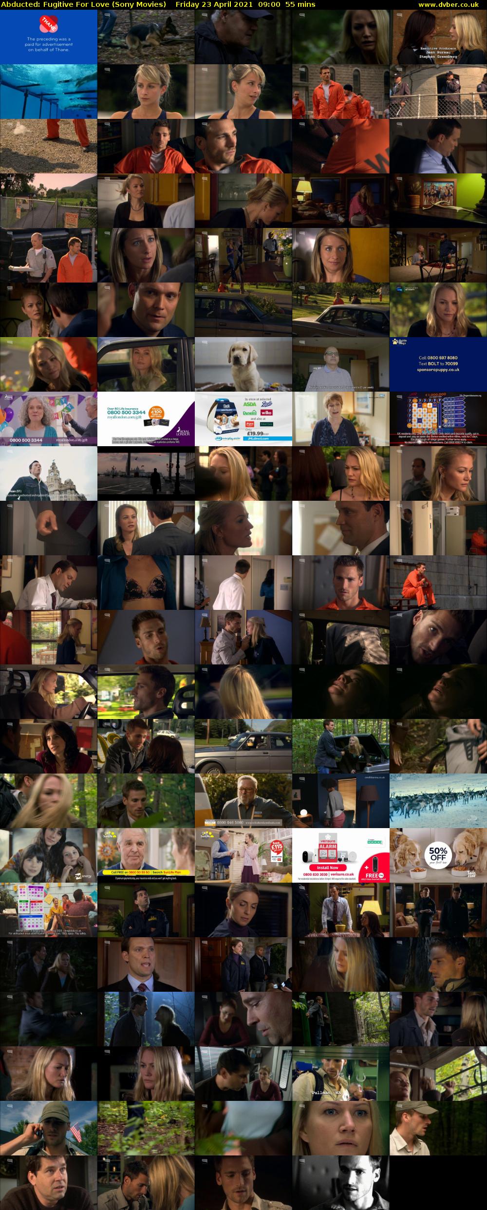 Abducted: Fugitive For Love (Sony Movies) Friday 23 April 2021 09:00 - 09:55