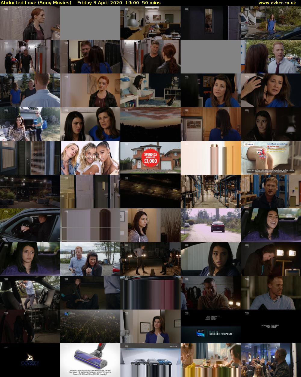 Abducted Love (Sony Movies) Friday 3 April 2020 14:00 - 14:50