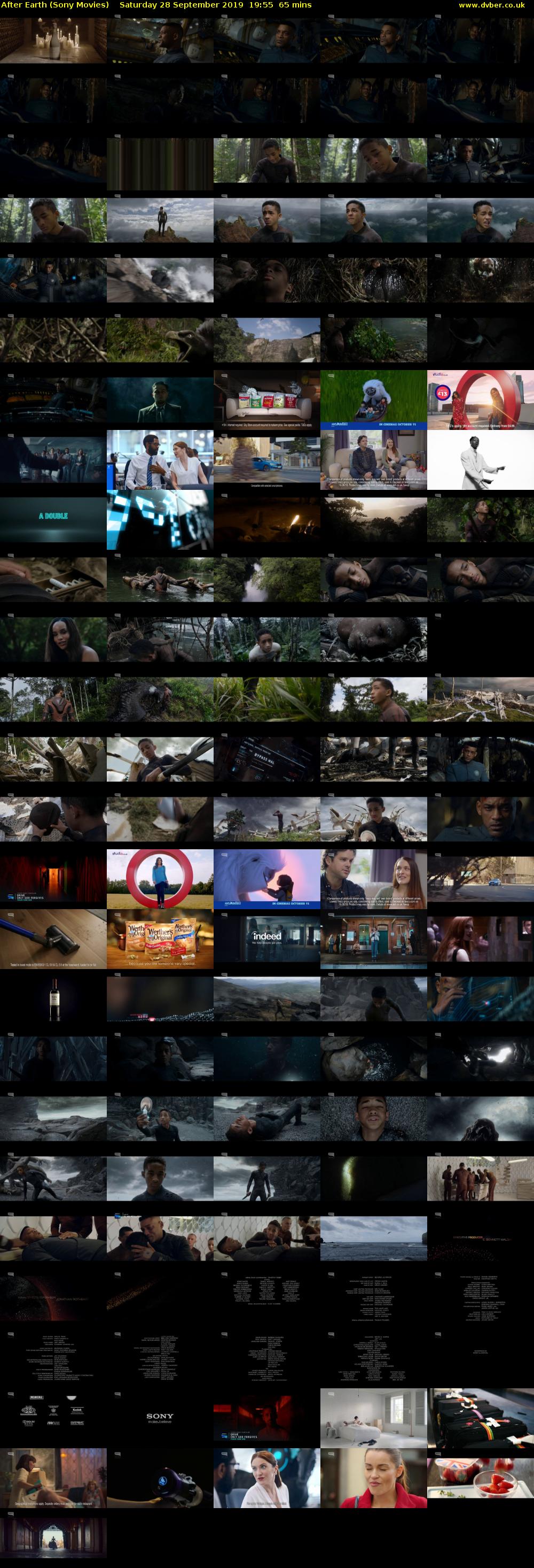 After Earth (Sony Movies) Saturday 28 September 2019 19:55 - 21:00
