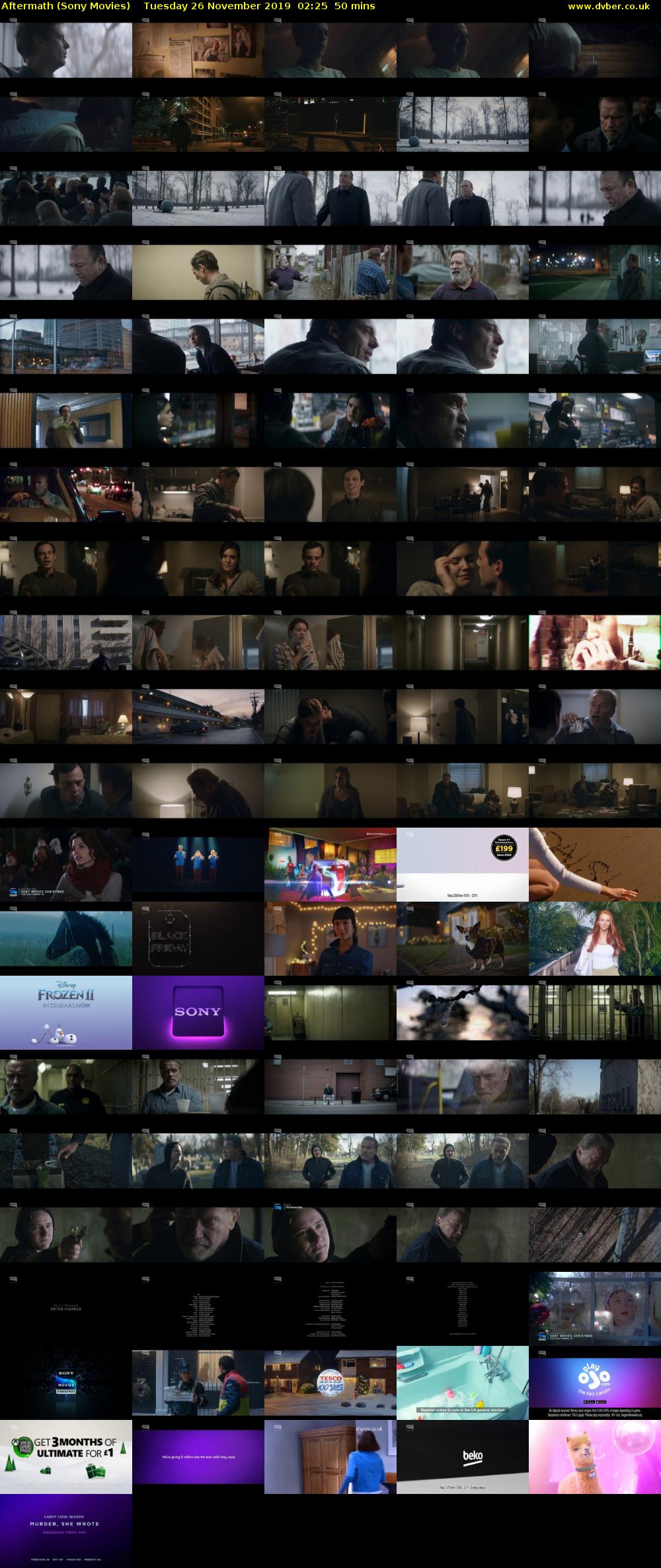 Aftermath (Sony Movies) Tuesday 26 November 2019 02:25 - 03:15