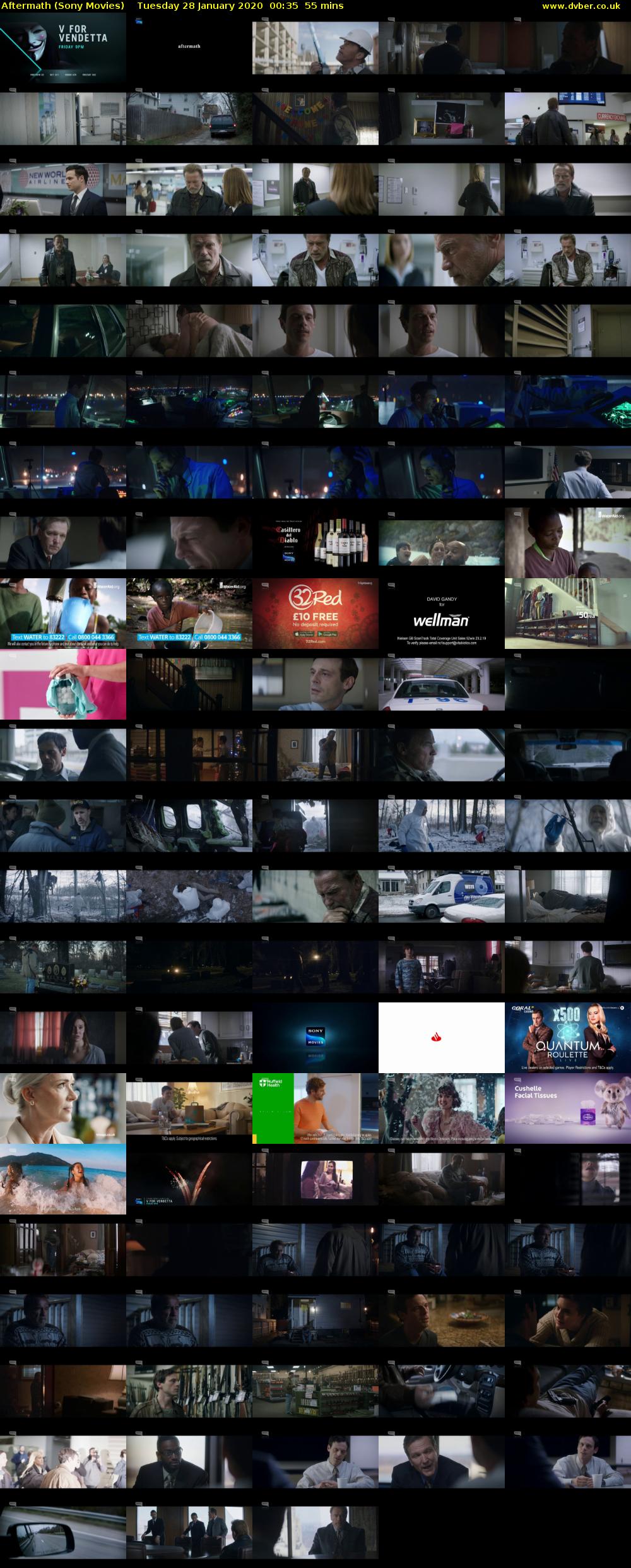 Aftermath (Sony Movies) Tuesday 28 January 2020 00:35 - 01:30
