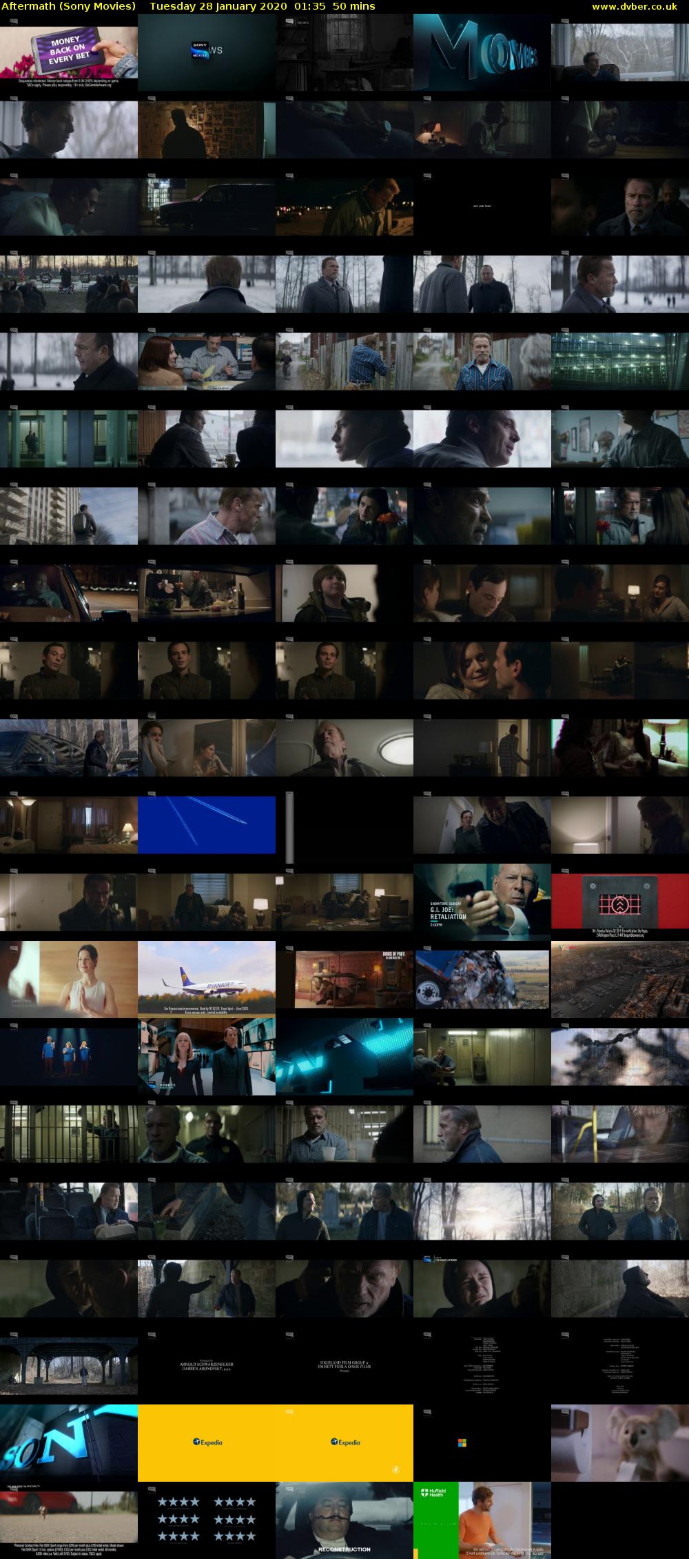 Aftermath (Sony Movies) Tuesday 28 January 2020 01:35 - 02:25