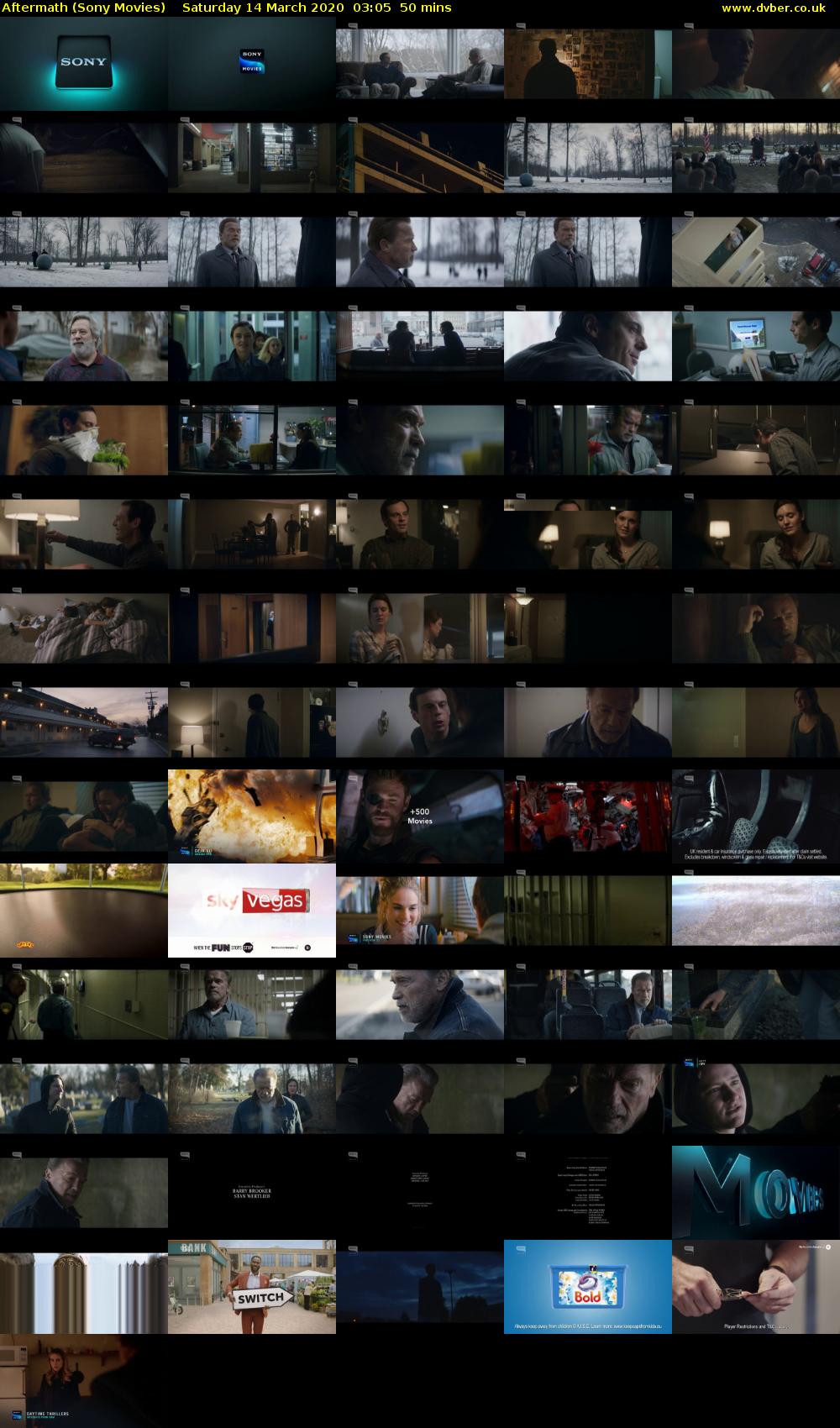 Aftermath (Sony Movies) Saturday 14 March 2020 03:05 - 03:55