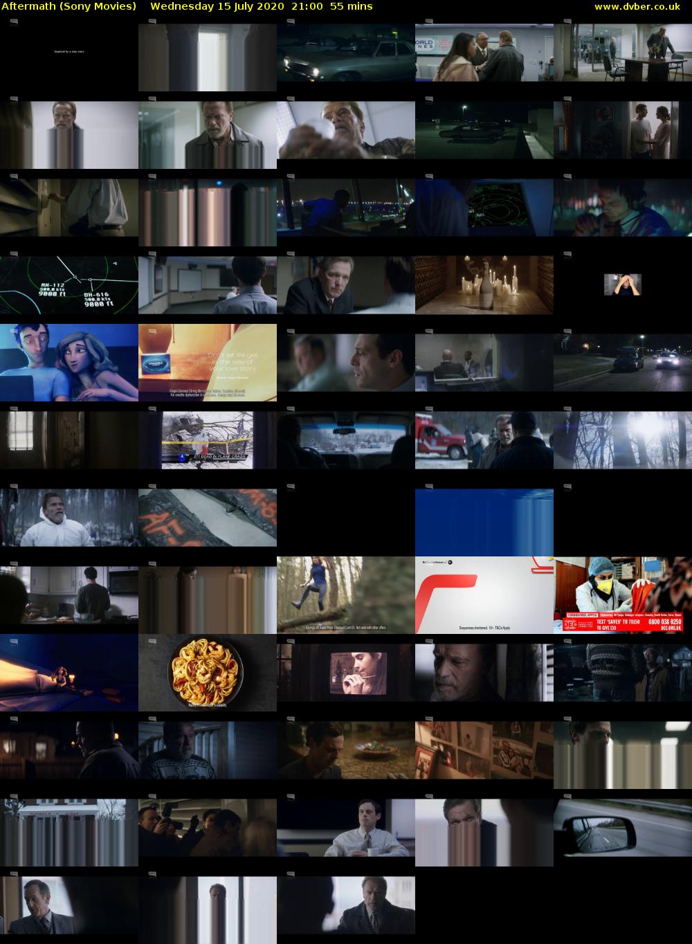 Aftermath (Sony Movies) Wednesday 15 July 2020 21:00 - 21:55