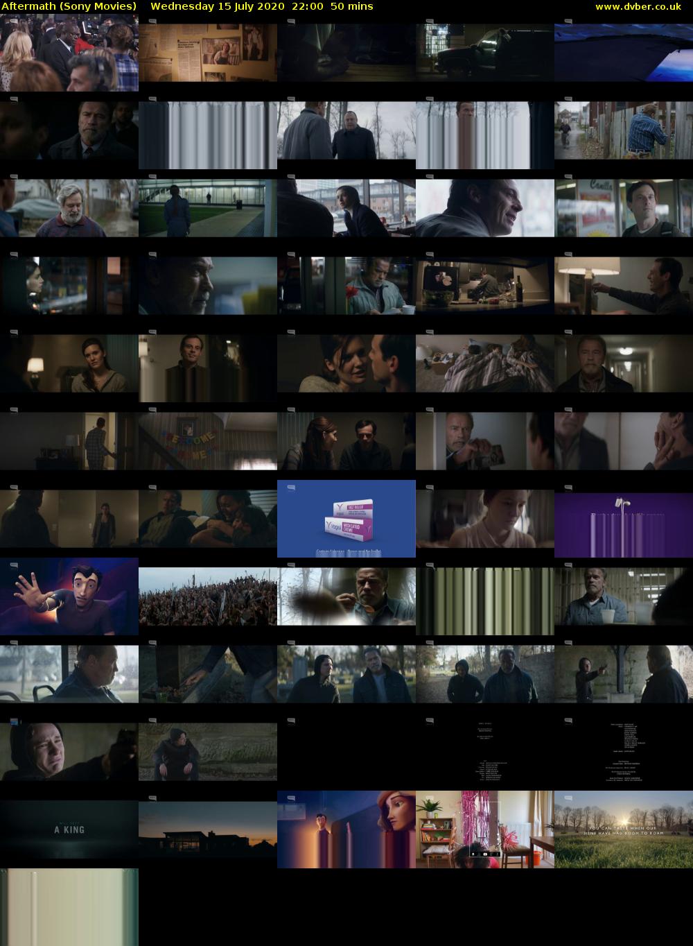 Aftermath (Sony Movies) Wednesday 15 July 2020 22:00 - 22:50