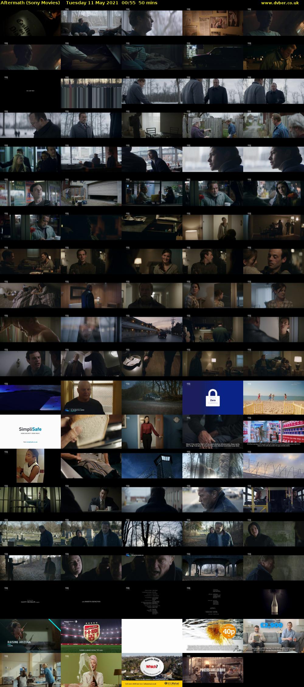 Aftermath (Sony Movies) Tuesday 11 May 2021 00:55 - 01:45