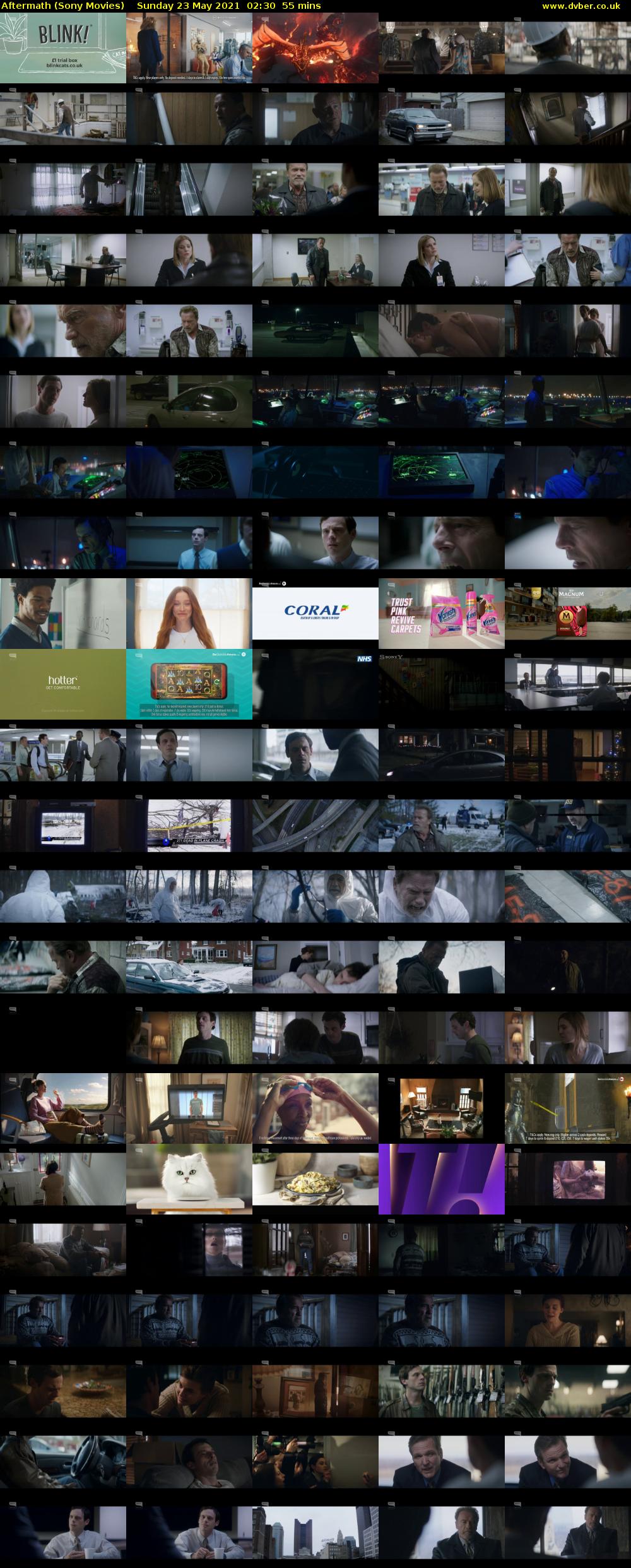 Aftermath (Sony Movies) Sunday 23 May 2021 02:30 - 03:25