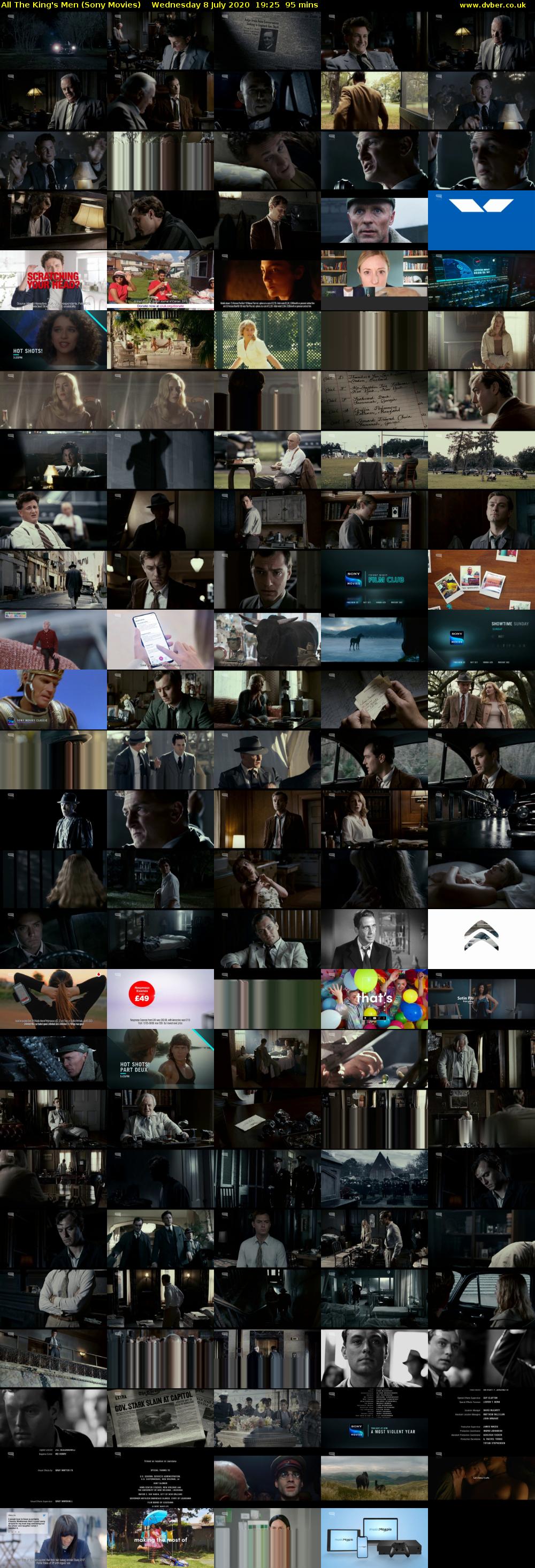 All The King's Men (Sony Movies) Wednesday 8 July 2020 19:25 - 21:00