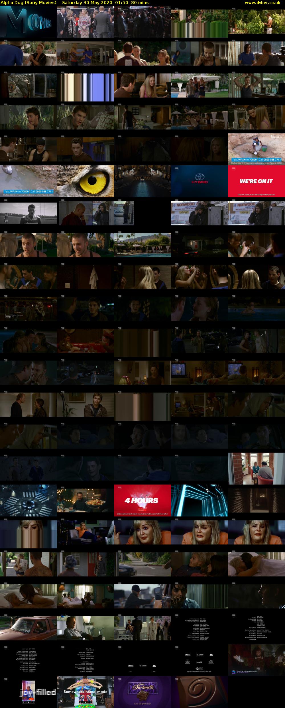 Alpha Dog (Sony Movies) Saturday 30 May 2020 01:50 - 03:10