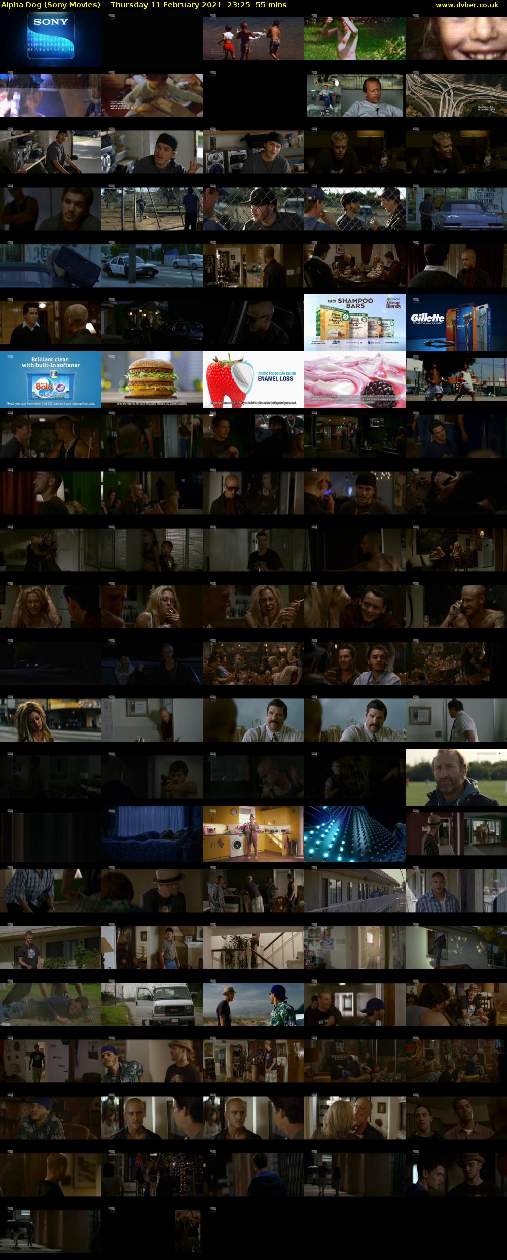 Alpha Dog (Sony Movies) Thursday 11 February 2021 23:25 - 00:20