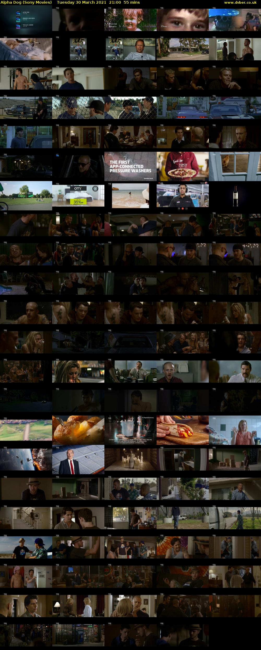 Alpha Dog (Sony Movies) Tuesday 30 March 2021 21:00 - 21:55
