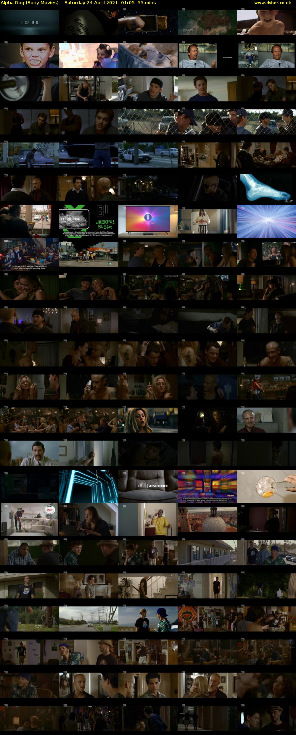 Alpha Dog (Sony Movies) Saturday 24 April 2021 01:05 - 02:00