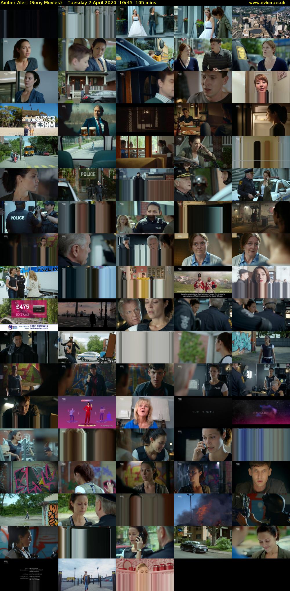 Amber Alert (Sony Movies) Tuesday 7 April 2020 10:45 - 12:30