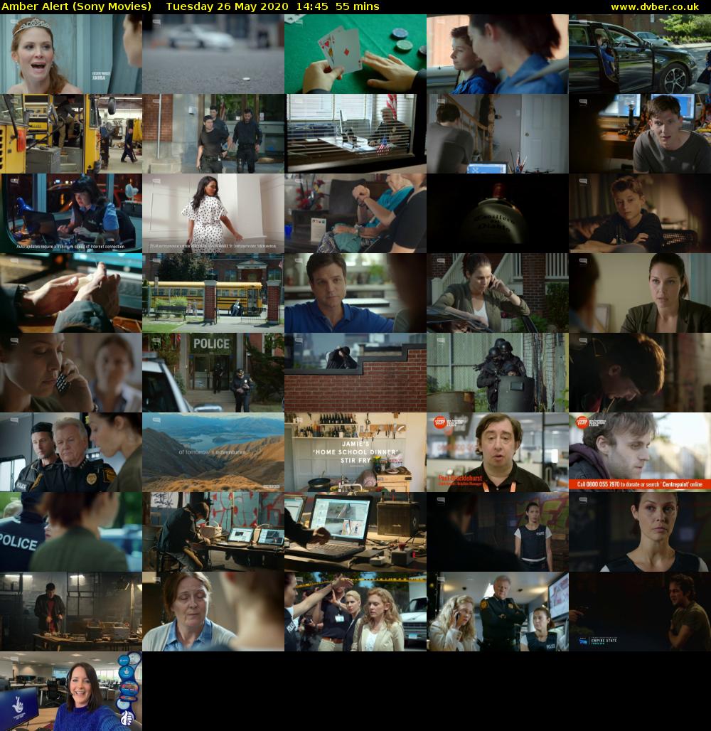 Amber Alert (Sony Movies) Tuesday 26 May 2020 14:45 - 15:40