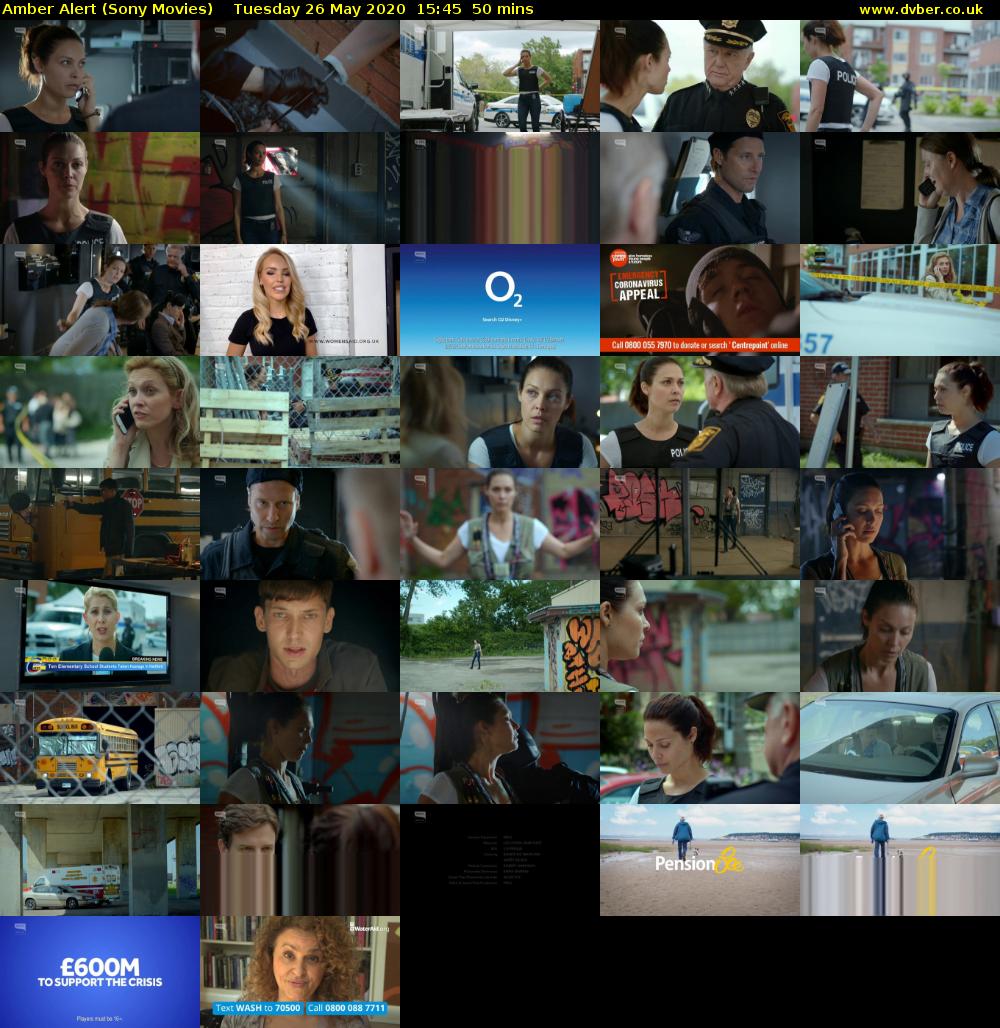 Amber Alert (Sony Movies) Tuesday 26 May 2020 15:45 - 16:35