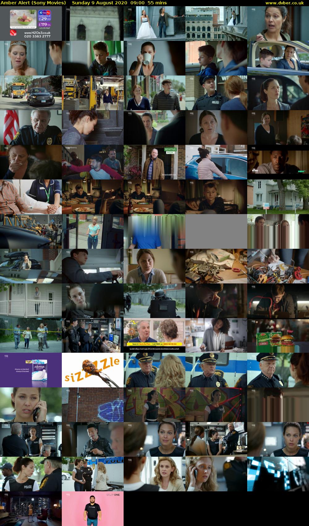 Amber Alert (Sony Movies) Sunday 9 August 2020 09:00 - 09:55