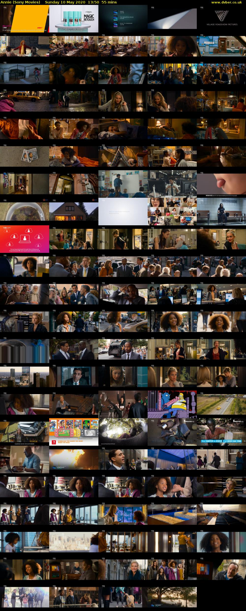 Annie (Sony Movies) Sunday 10 May 2020 13:50 - 14:45