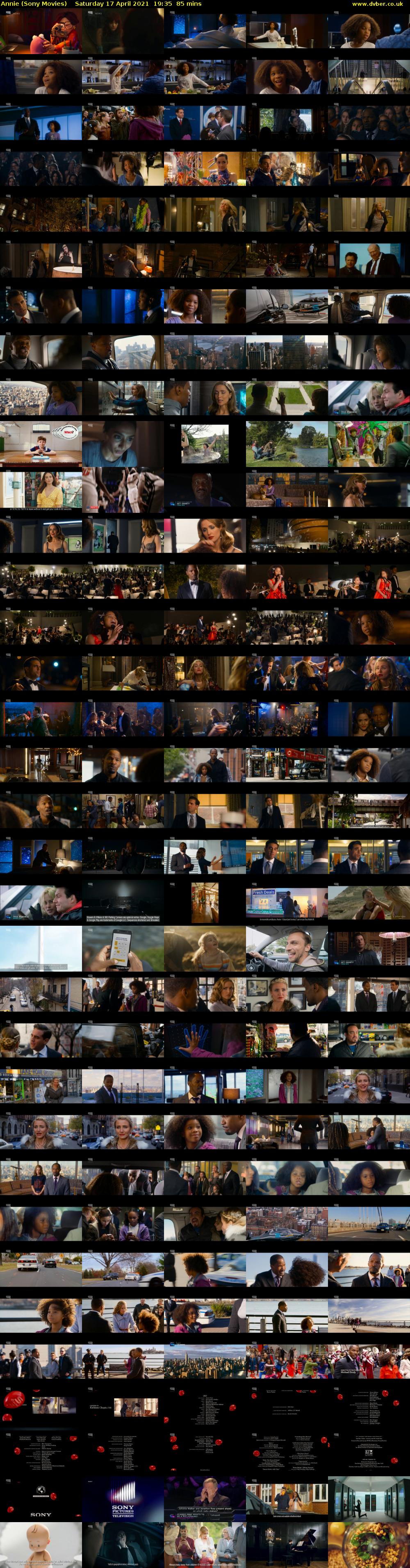 Annie (Sony Movies) Saturday 17 April 2021 19:35 - 21:00
