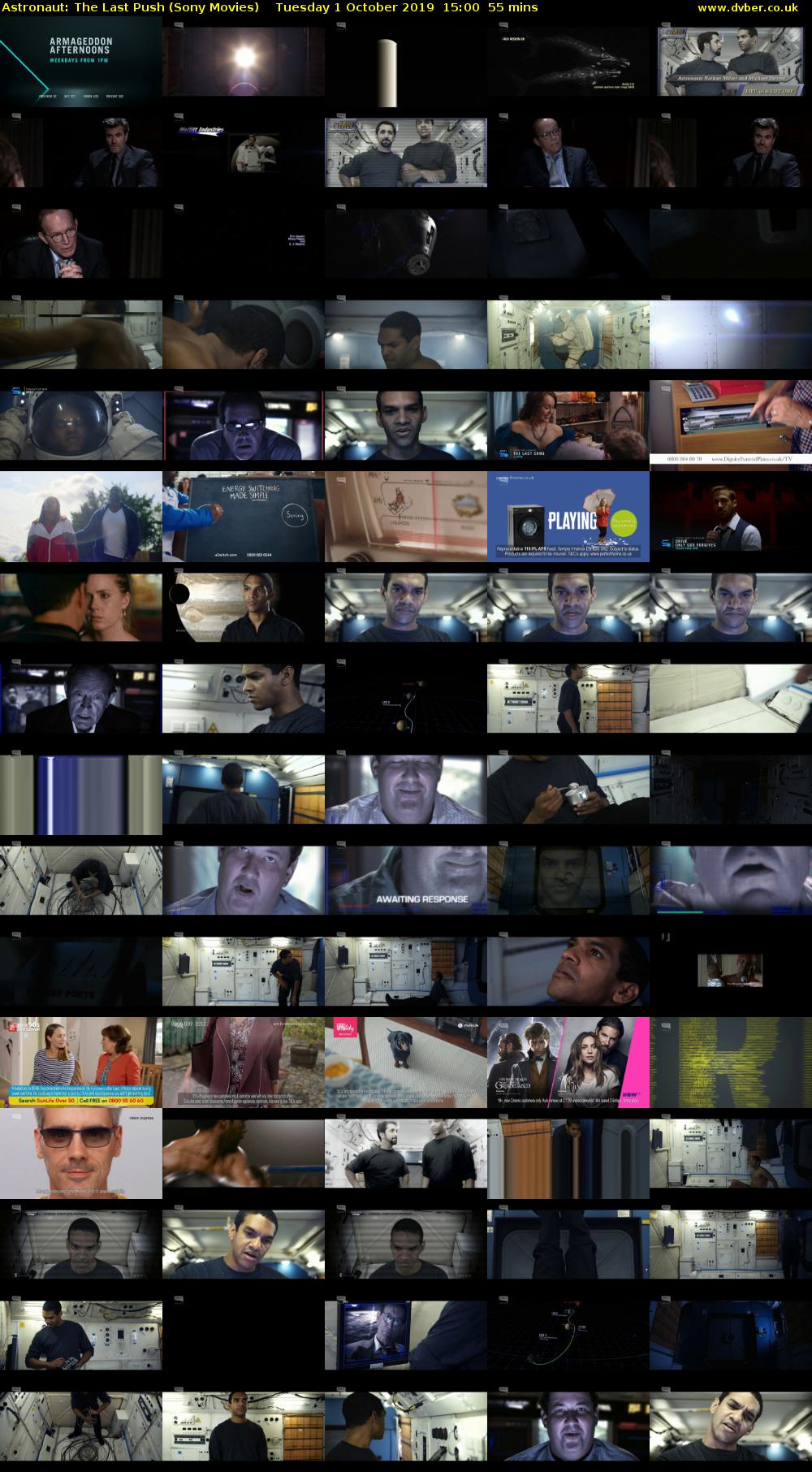Astronaut: The Last Push (Sony Movies) Tuesday 1 October 2019 15:00 - 15:55