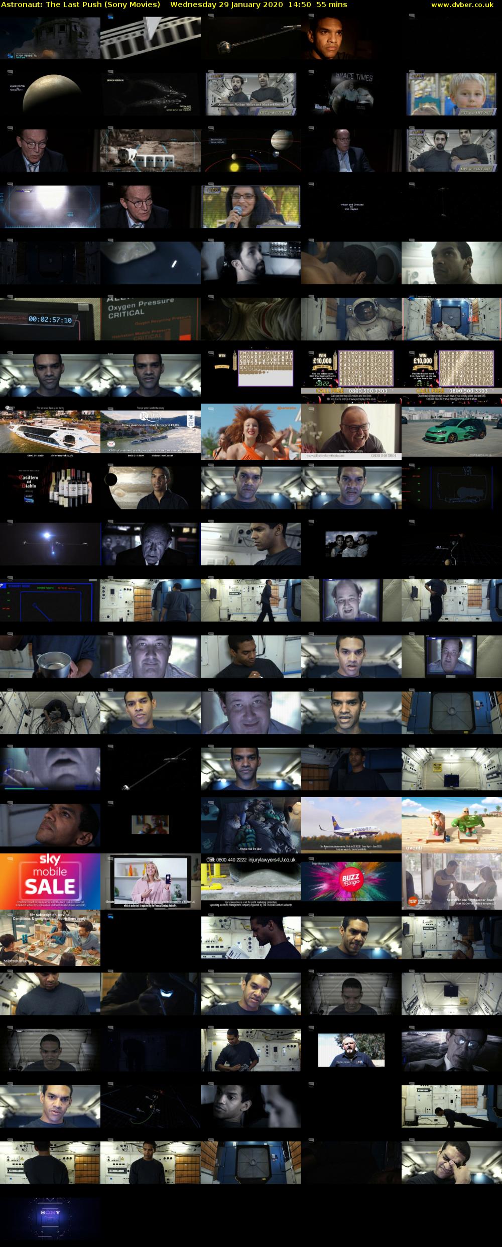 Astronaut: The Last Push (Sony Movies) Wednesday 29 January 2020 14:50 - 15:45