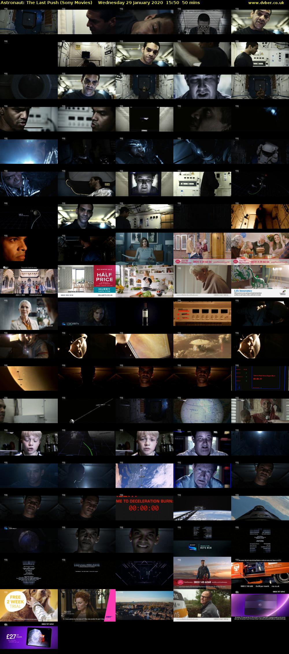 Astronaut: The Last Push (Sony Movies) Wednesday 29 January 2020 15:50 - 16:40