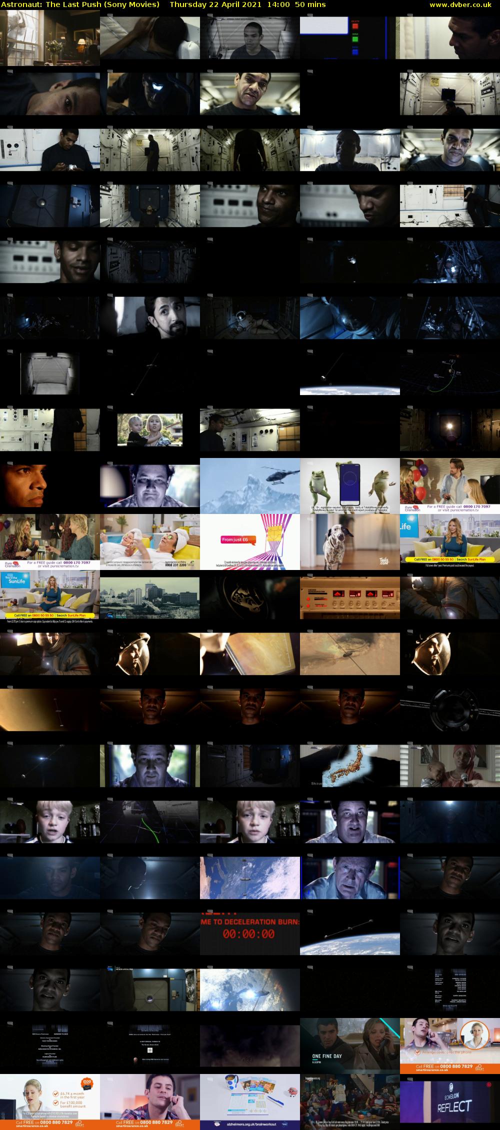 Astronaut: The Last Push (Sony Movies) Thursday 22 April 2021 14:00 - 14:50