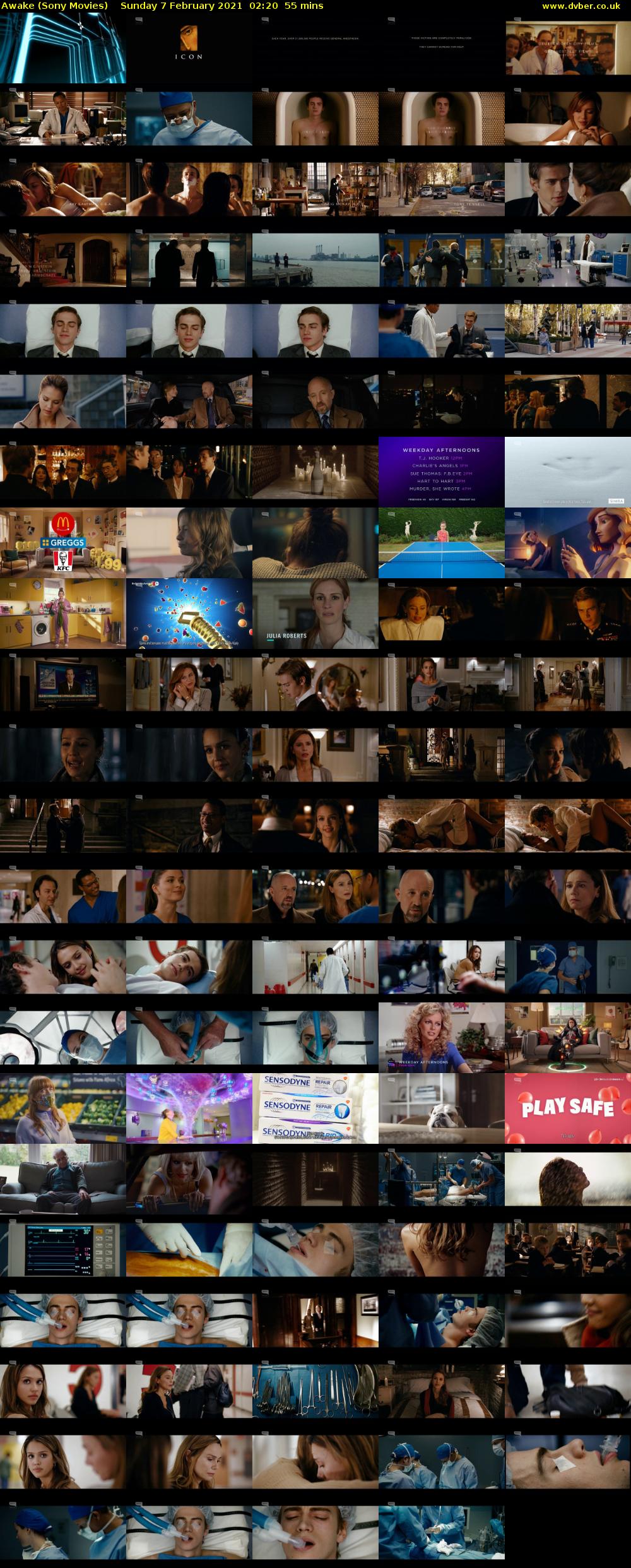 Awake (Sony Movies) Sunday 7 February 2021 02:20 - 03:15