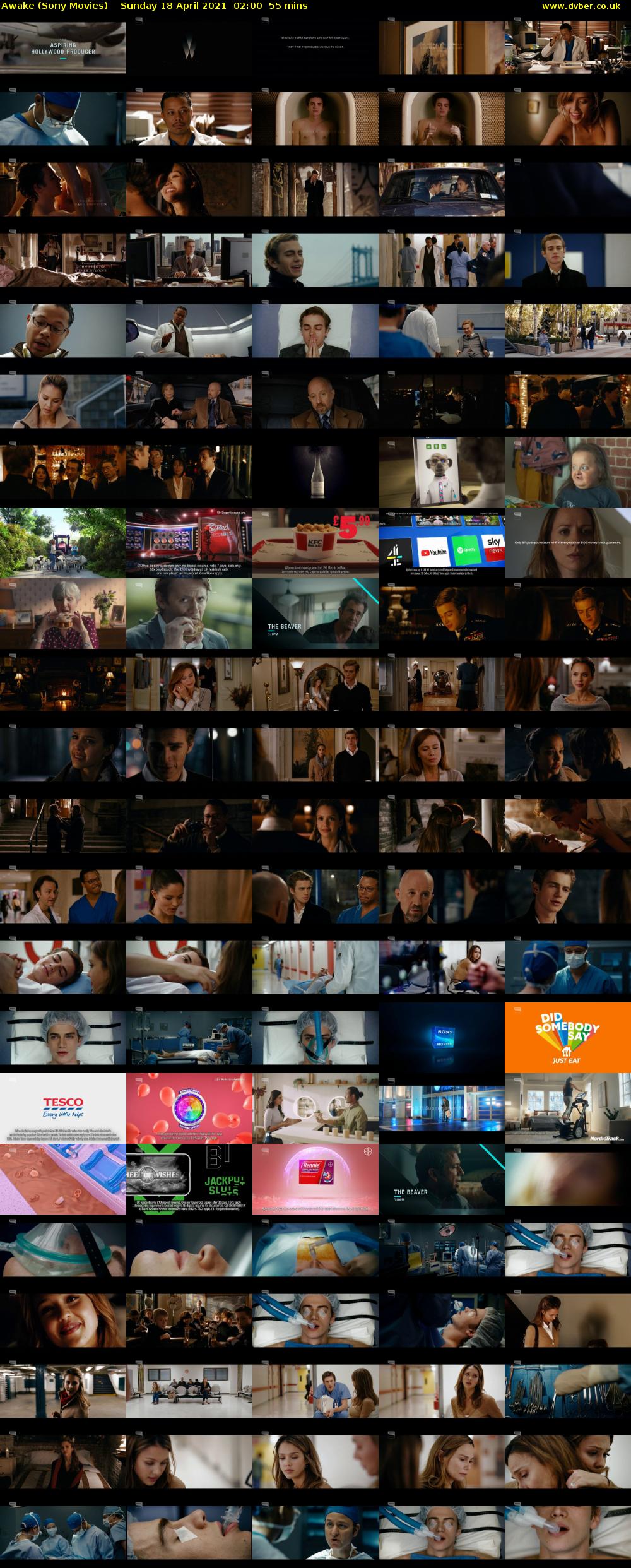 Awake (Sony Movies) Sunday 18 April 2021 02:00 - 02:55