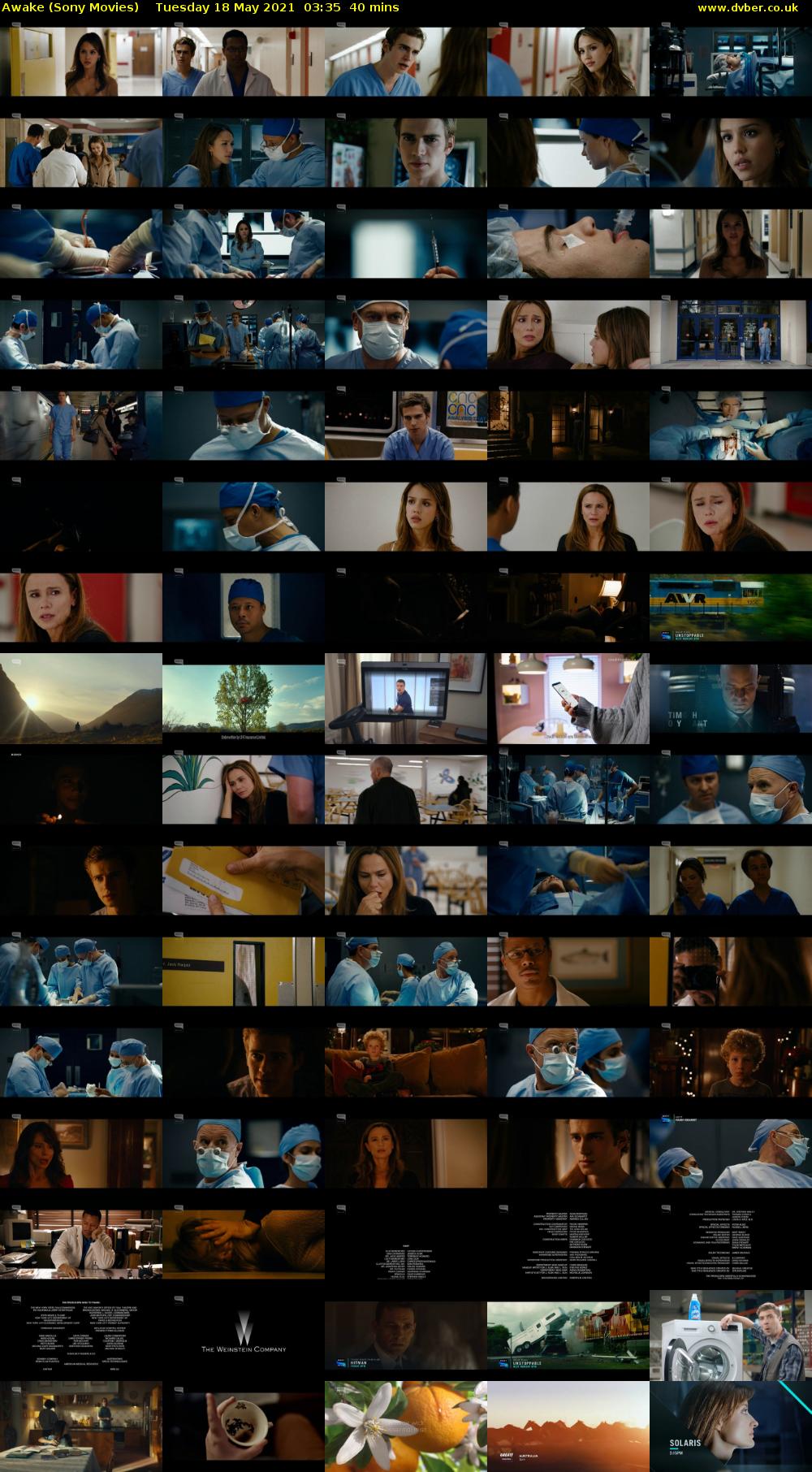 Awake (Sony Movies) Tuesday 18 May 2021 03:35 - 04:15