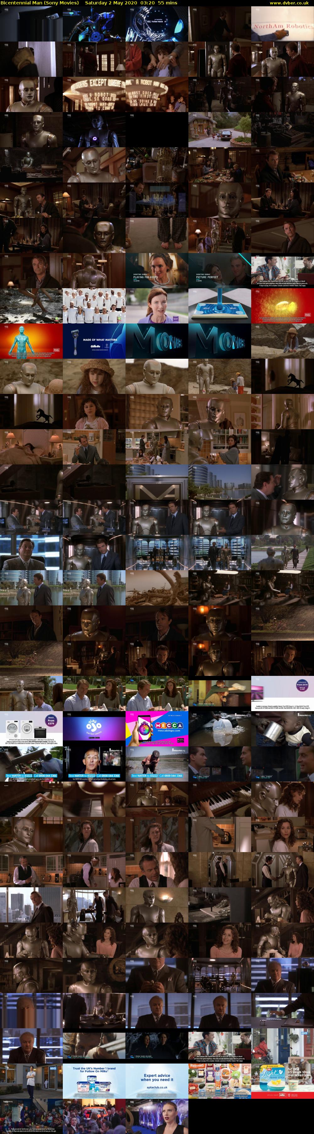 Bicentennial Man (Sony Movies) Saturday 2 May 2020 03:20 - 04:15
