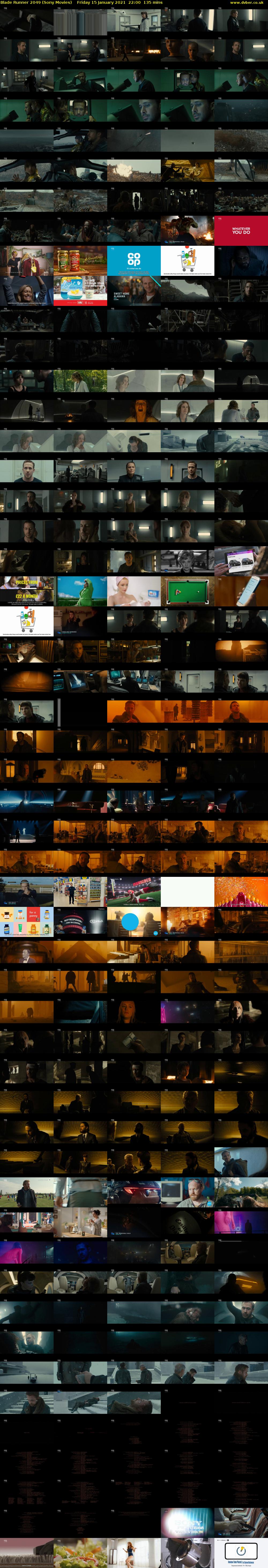 Blade Runner 2049 (Sony Movies) Friday 15 January 2021 22:00 - 00:15