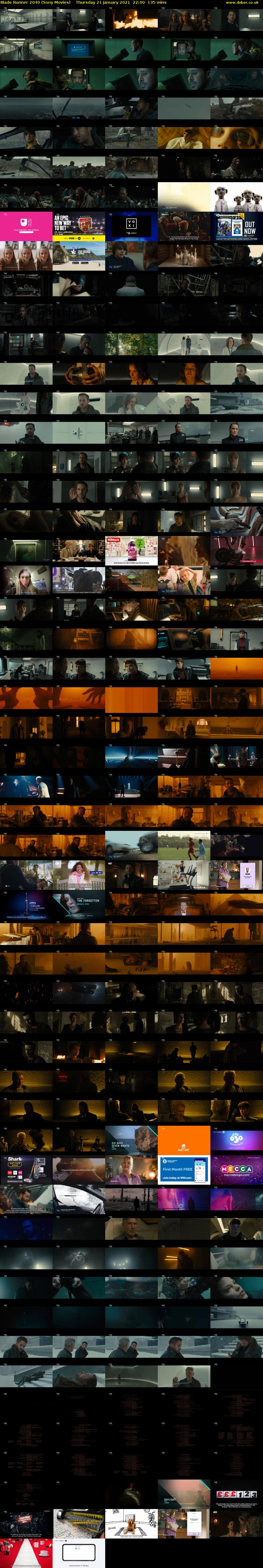 Blade Runner 2049 (Sony Movies) Thursday 21 January 2021 22:00 - 00:15
