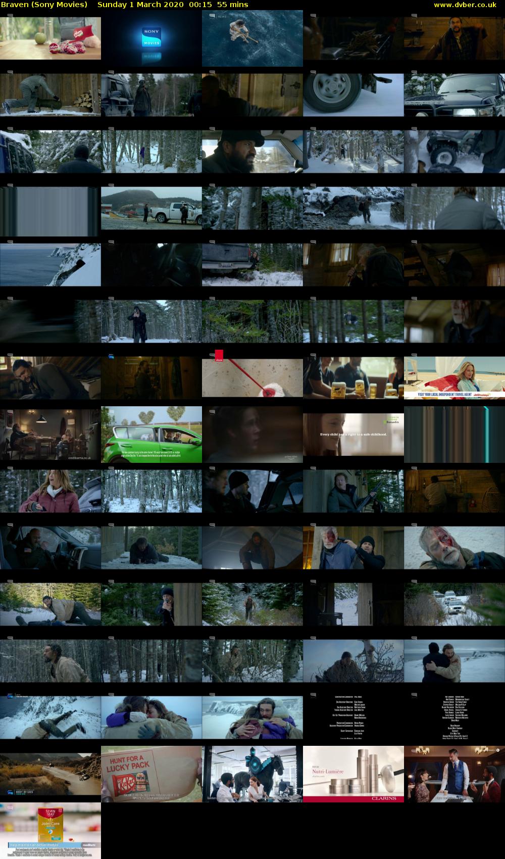Braven (Sony Movies) Sunday 1 March 2020 00:15 - 01:10