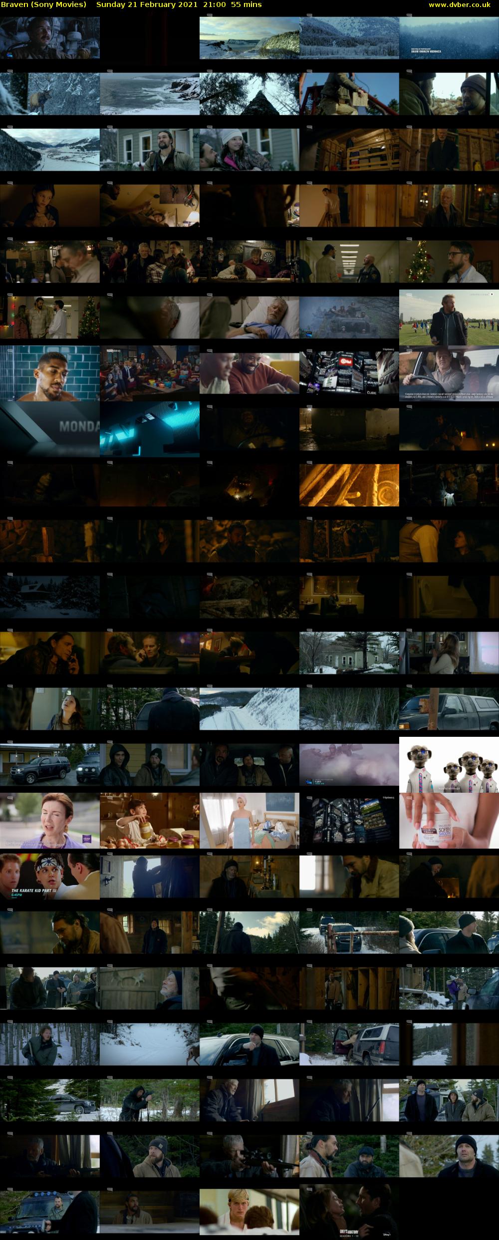 Braven (Sony Movies) Sunday 21 February 2021 21:00 - 21:55