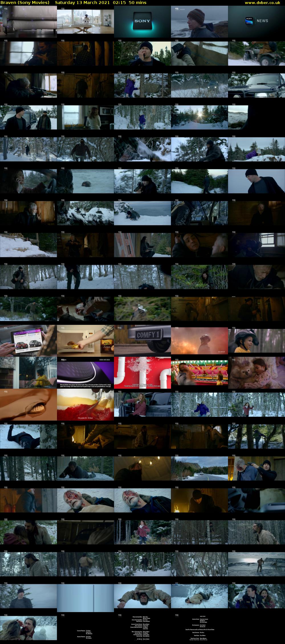 Braven (Sony Movies) Saturday 13 March 2021 02:15 - 03:05