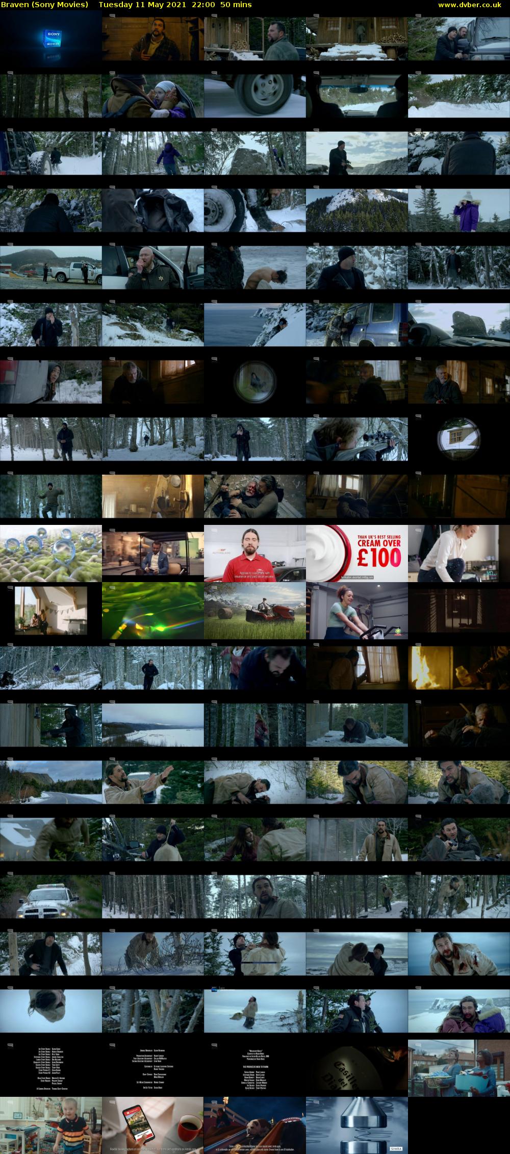 Braven (Sony Movies) Tuesday 11 May 2021 22:00 - 22:50