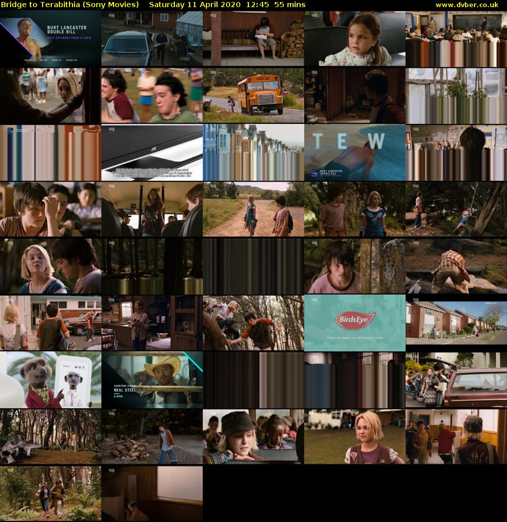 Bridge to Terabithia (Sony Movies) Saturday 11 April 2020 12:45 - 13:40