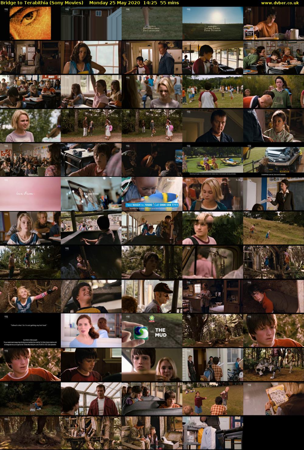 Bridge to Terabithia (Sony Movies) Monday 25 May 2020 14:25 - 15:20