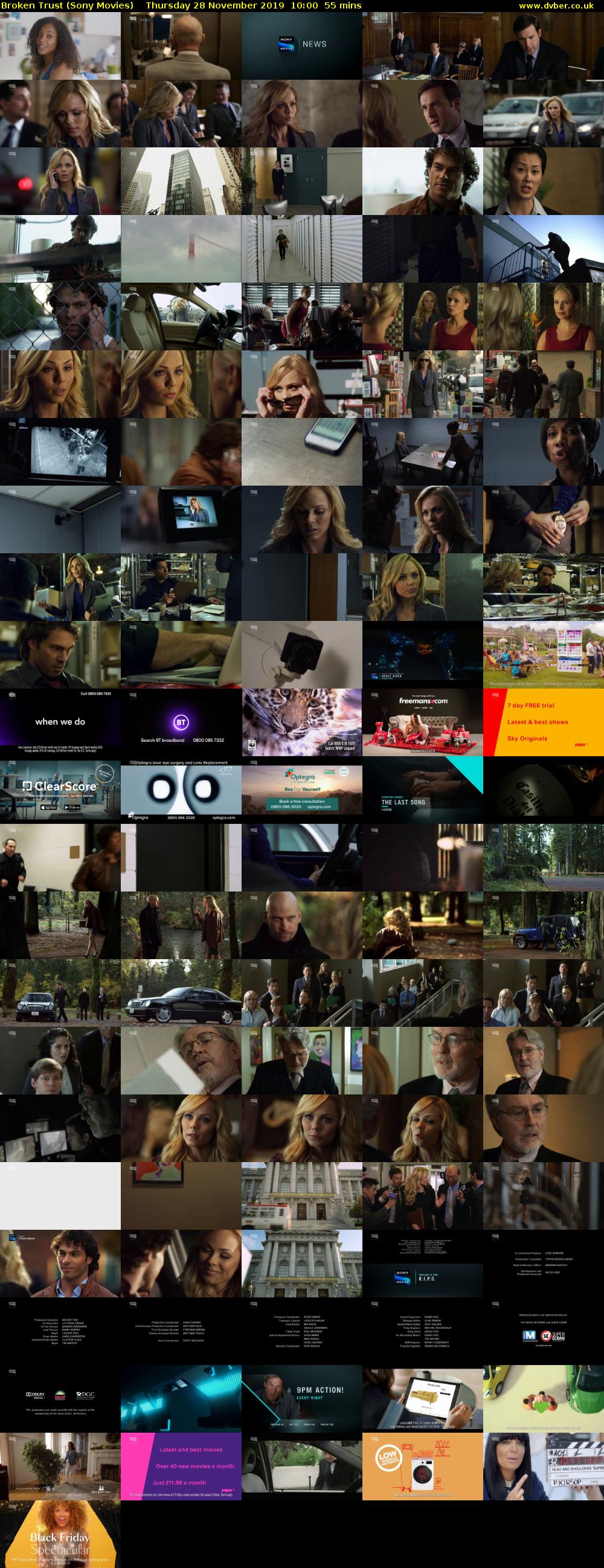 Broken Trust (Sony Movies) Thursday 28 November 2019 10:00 - 10:55