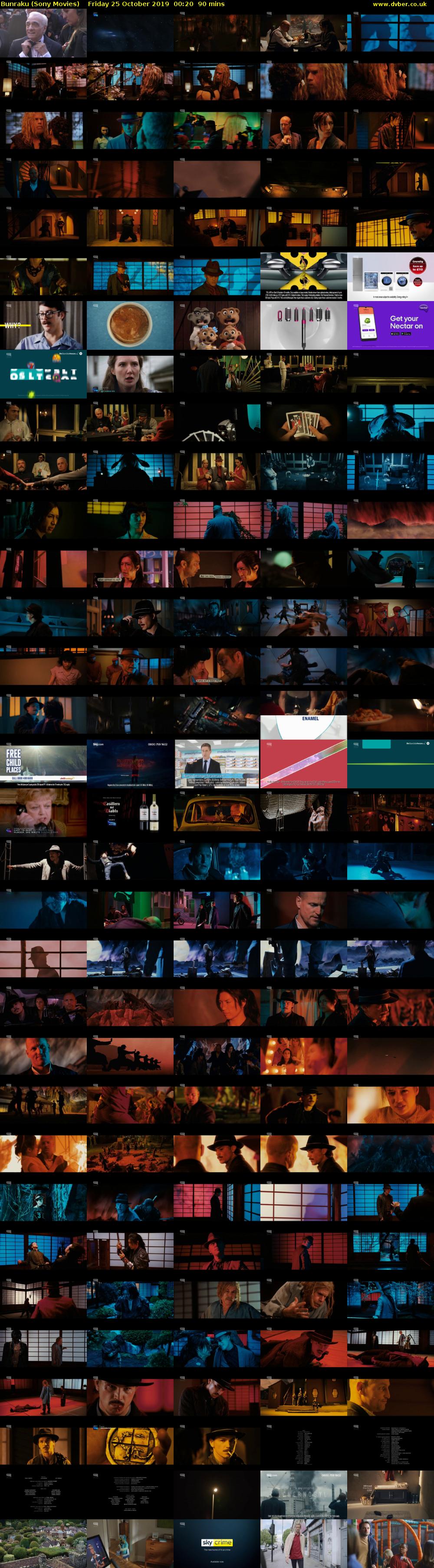Bunraku (Sony Movies) Friday 25 October 2019 00:20 - 01:50