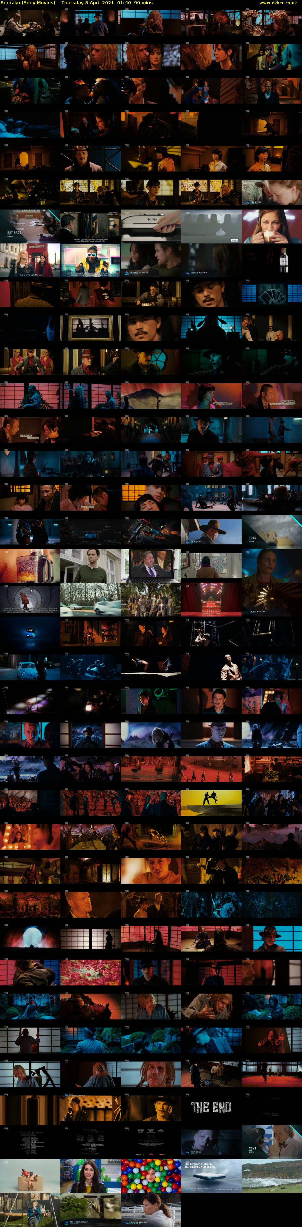 Bunraku (Sony Movies) Thursday 8 April 2021 01:40 - 03:10