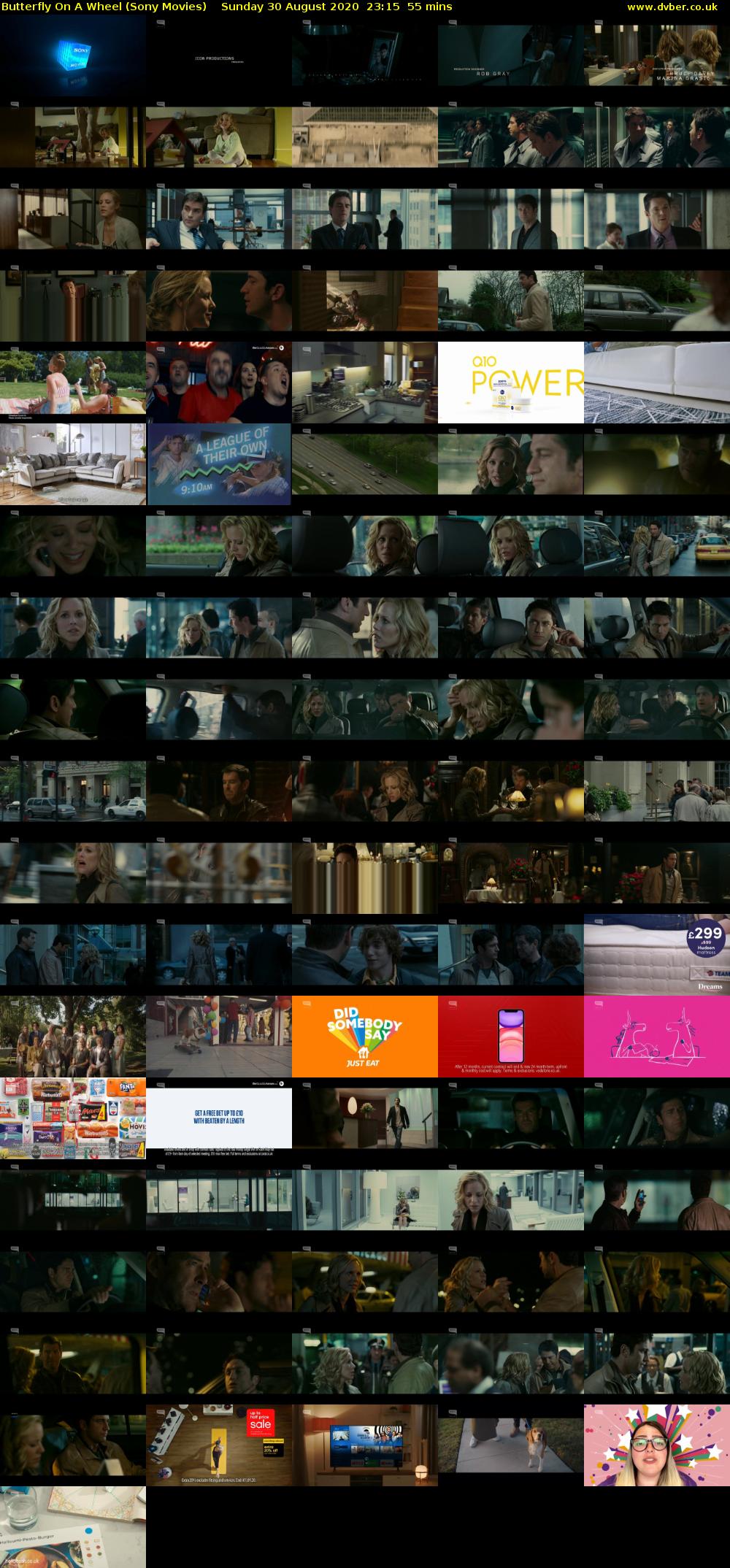 Butterfly On A Wheel (Sony Movies) Sunday 30 August 2020 23:15 - 00:10